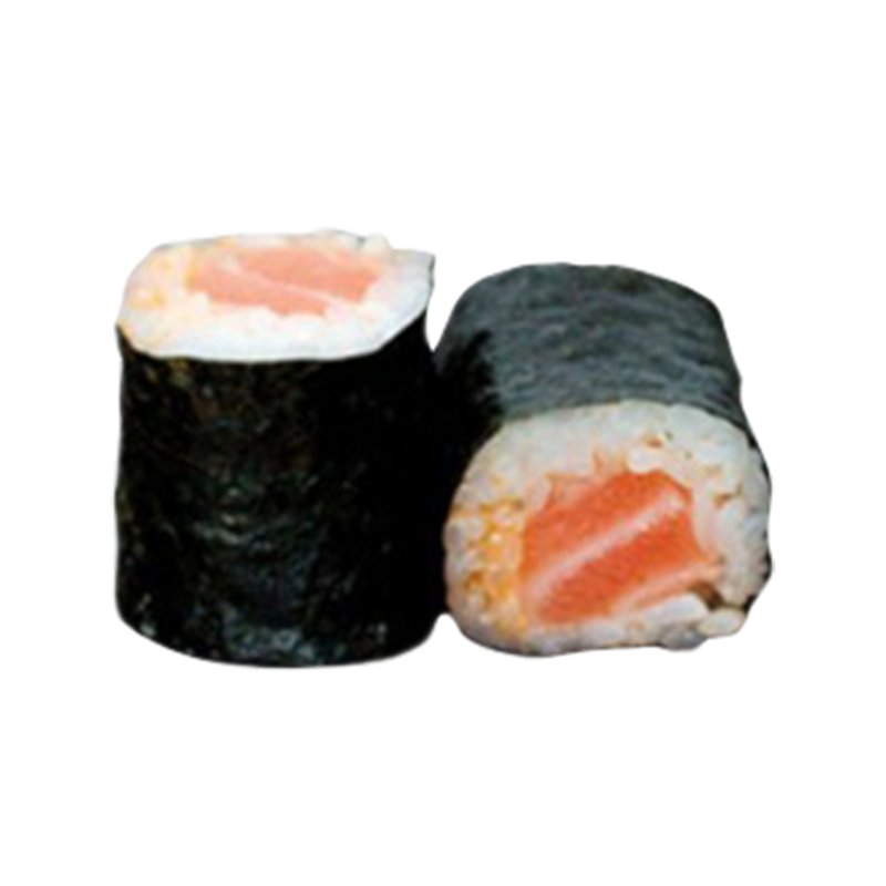 Maki saumon sauce épicée