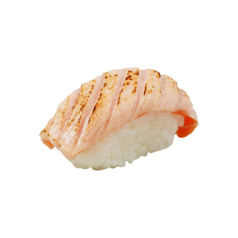 Sushi saumon braisé