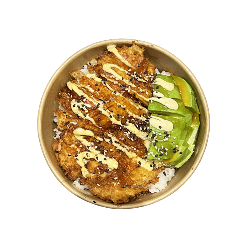 Chirashi poulet tempura